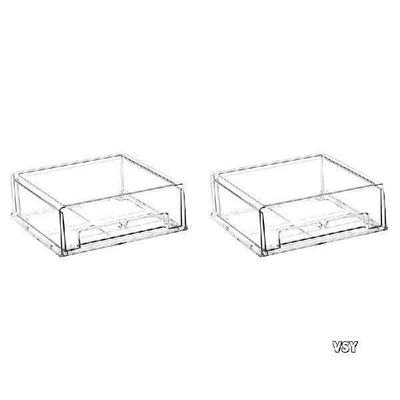 2X Refrigerator Drawers Stackable Fridge Organizer Bins For