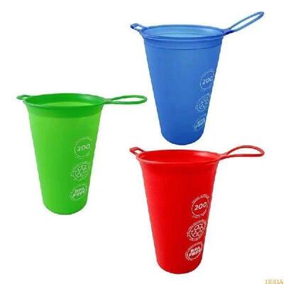 N0HA Foldable Sports Water Cup Soft Drinking Cup for
