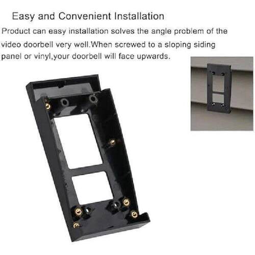 EYFL-2Pcs Vinyl Siding Doorbell Mount Vinyl Siding Angle