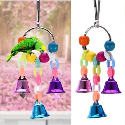 Colorful Bells Parrots Toys Bird Accessories For Pet Toy