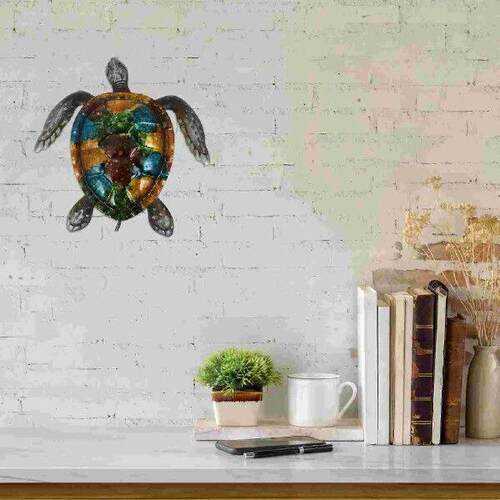 Sculpture Home Turtle Wall Hanging Stuffed Animal Outdoor