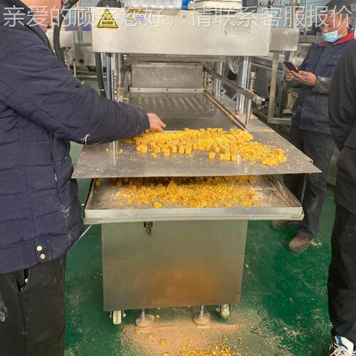 蛋黄粉压力块机 蛋黄颗黄粒成备型机 咸蛋成YLG型机设 压可调