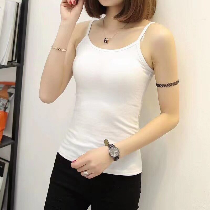 小吊带背心女士修身显瘦内搭打底衫夏季性感女装学生纯色上衣