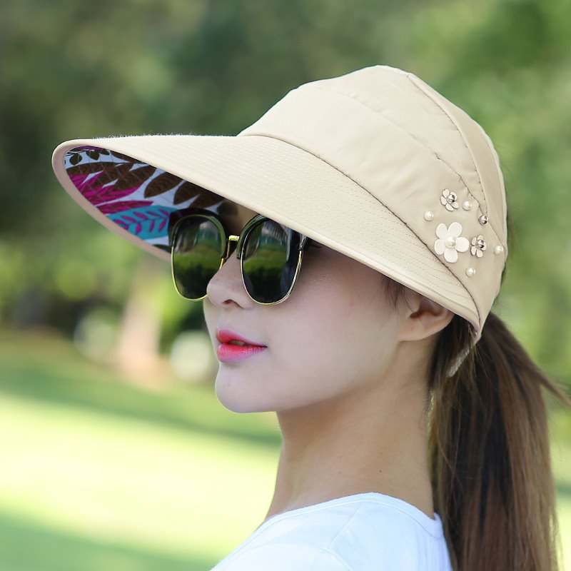 女棒球帽大檐新款上市其他韩国防晒遮脸太阳帽遮阳空顶帽夏天帽子