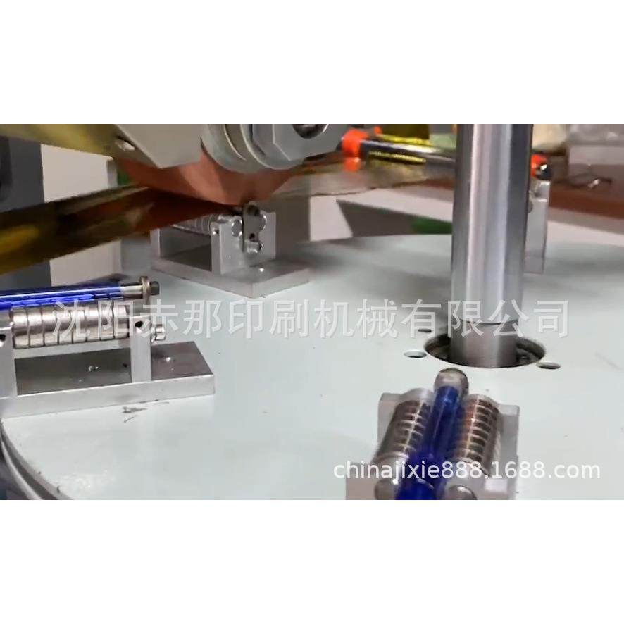 耳塞子热转印印刷设备耳塞盒子印刷烫金机防身喷雾瓶子热转印机