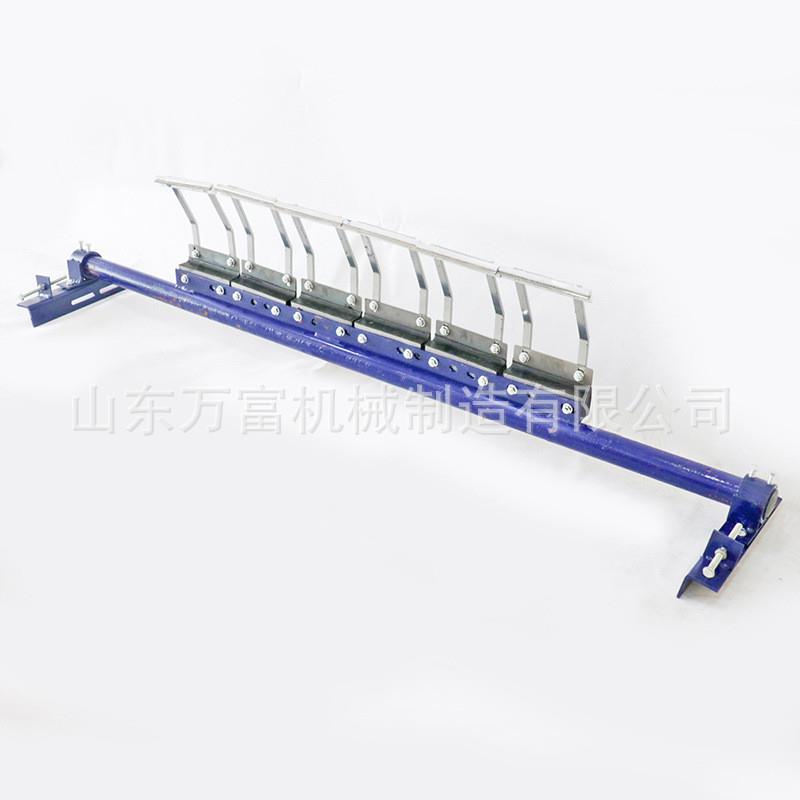 矿用一道合金清扫器 厂家定制聚氨酯耐磨清扫器800清扫器合金刀片