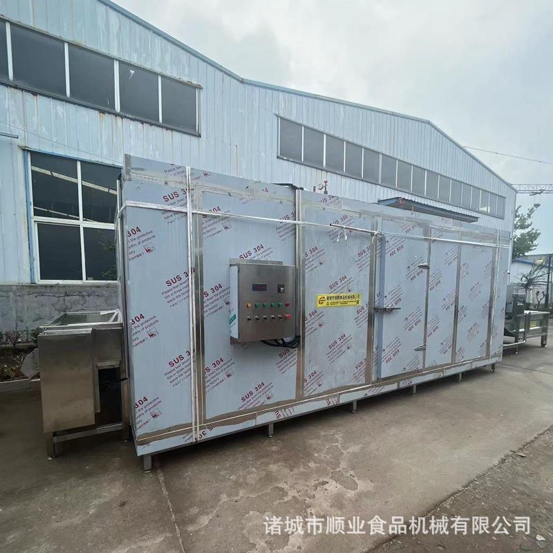 食品制造厂冰淇淋雪糕蛋筒速冻单冻机蔬菜水果食品速冻机面食冷冻