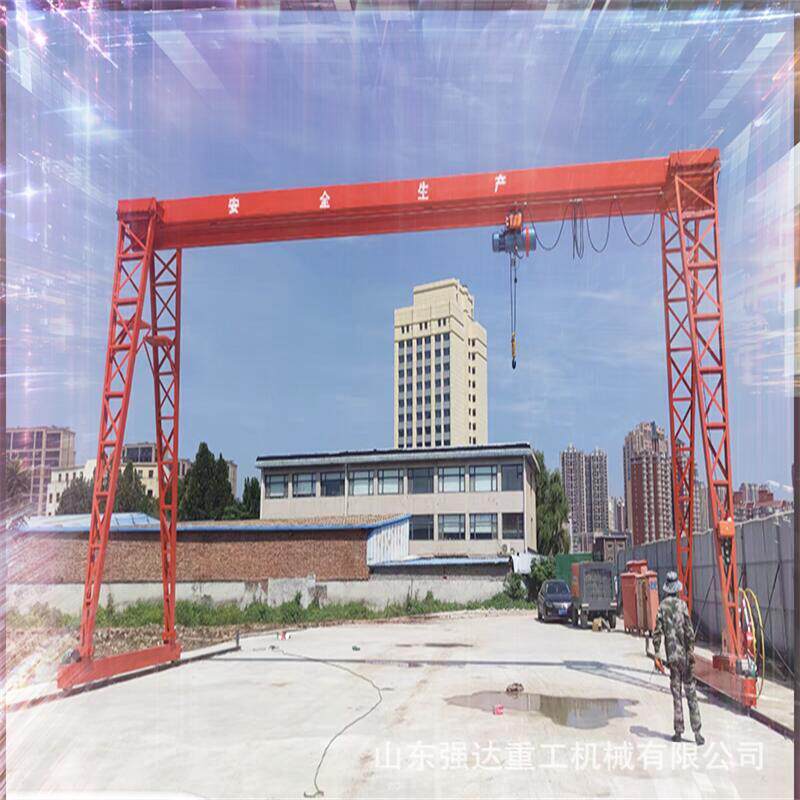 厂家优惠价格销售5吨室内外用单梁门式起重机安装简单工业龙门吊