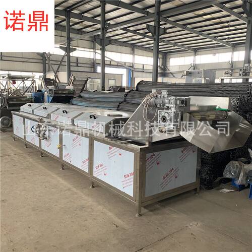 诺鼎黄桃罐头预煮清洗机 全自动果蔬加工成套流水线 不锈钢清洗机