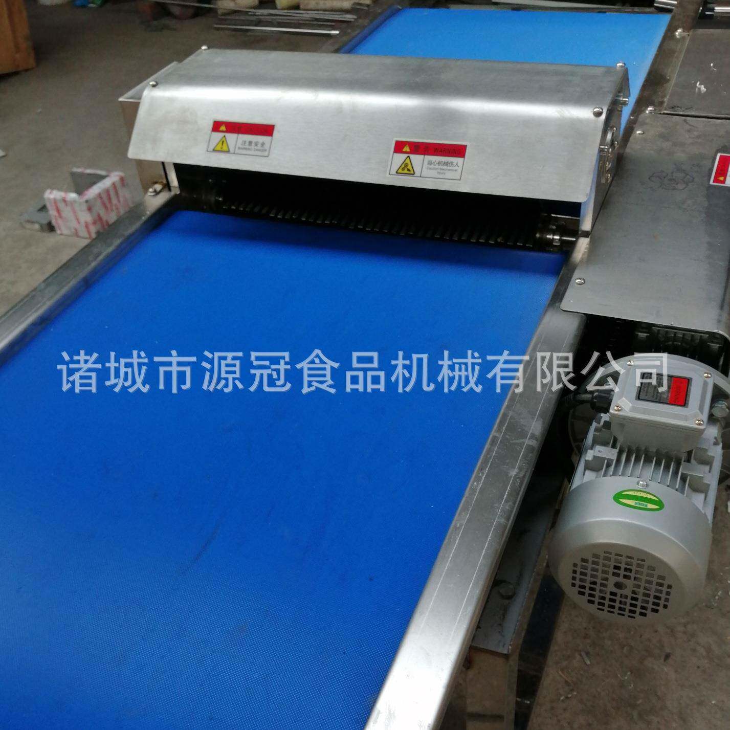 鲜肉切丝机输送式猪牛肉切条机水平鸡胸肉鸭脯肉切片切条机效率高