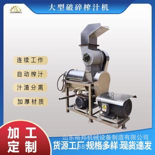 辣椒工业榨汁机畅销款 调味品葱姜蒜茴香螺旋榨汁设备果蔬脱汁机