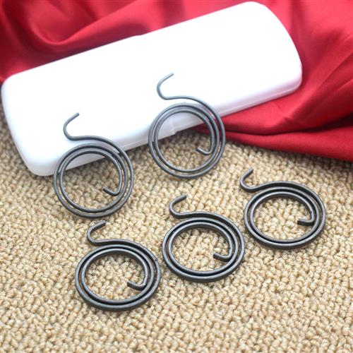 大门锁配件执手复位弹簧通用型防盗门把手专用配件卡簧14mm旋钮