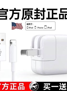 适用ipad第5代4代A1822快充头数据线A1823充电线器A1458苹果A1459平板A1460冲电iapd手机充电头ipod原装XJP