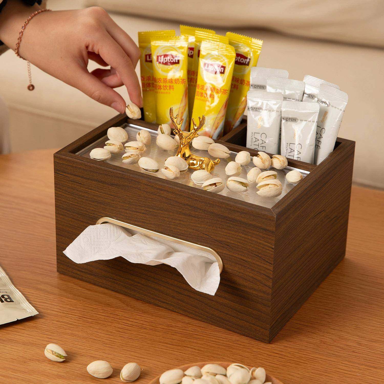2026新款纸巾盒客厅收纳抽纸盒茶几纸抽盒多功能遥控器盒子高级感,收纳整理,首饰盒,淘宝优惠券,粉丝福利购,淘宝优惠卷