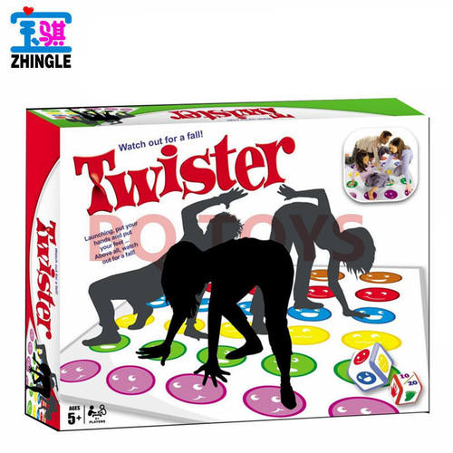 室内户外运动游戏毯TWISTERGAME老友记骰子扭扭乐亲子互动玩具