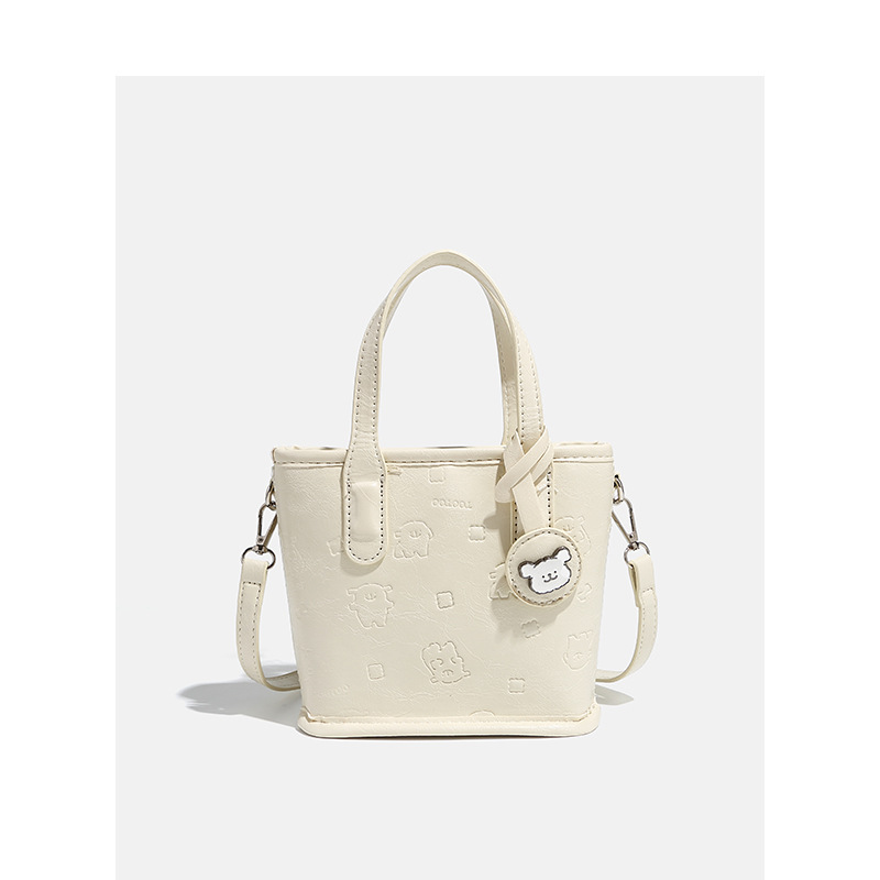 プリンセィ官方正品新款线条小狗百搭轻便大容量修狗托特斜挎包