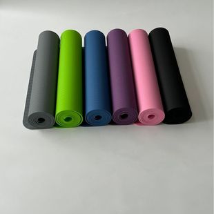 瑜伽墊TPE加寬加厚防滑健身墊隔音跳繩地墊瑜伽館家用舞蹈瑜伽墊