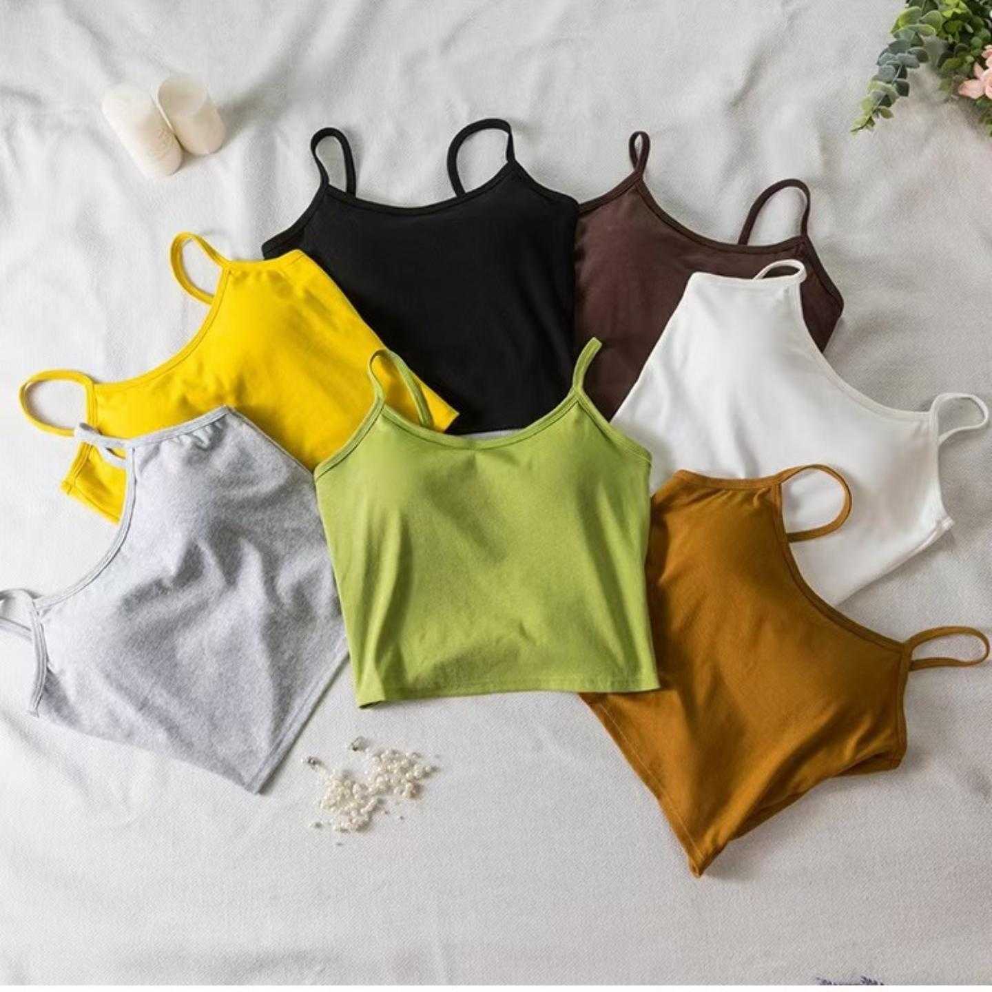 晒背上衣夏季出汗补阳气晒太阳小红书晒后背背心女带胸垫露背内搭