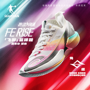 乔丹FE RISE|飞羿篮球鞋男低帮专业实战球鞋耐磨防滑碳板运动鞋子