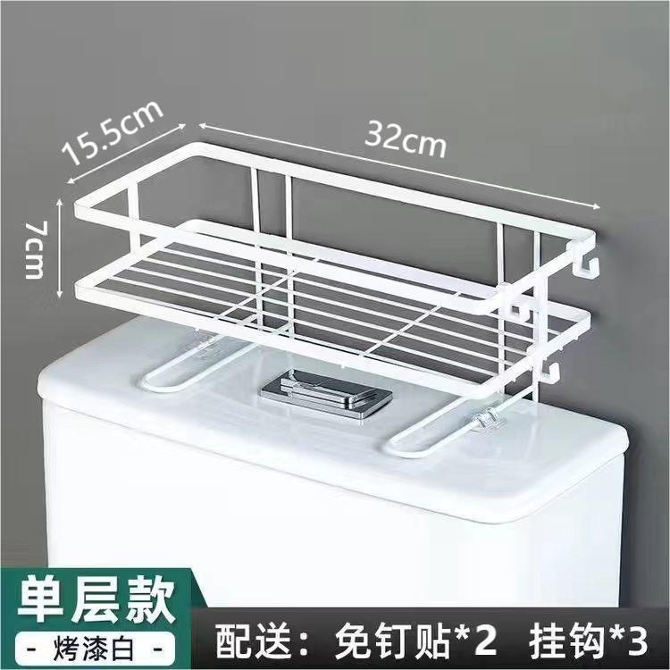 卫生间置物架墙上免打孔