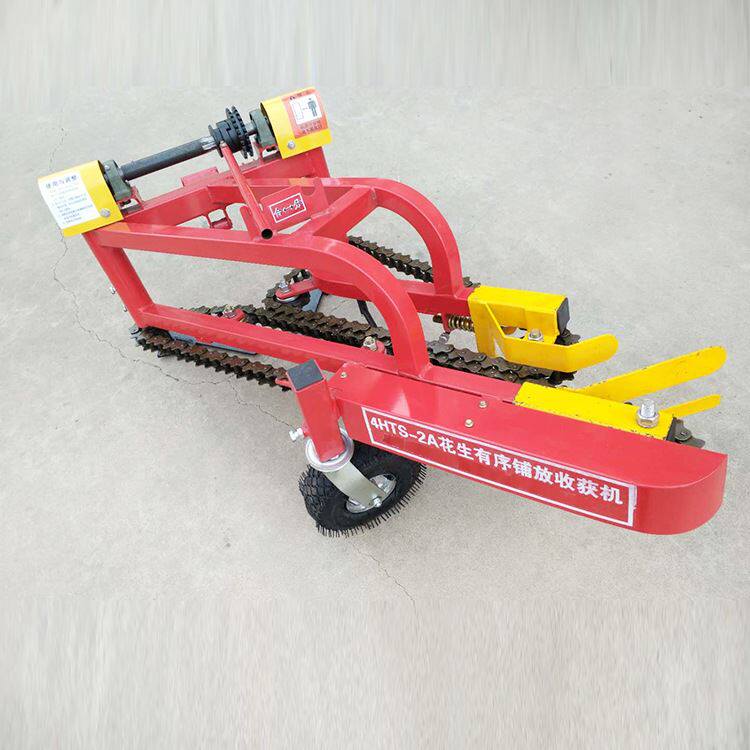 小型花生收获机 手扶车带拔花生机器 山地用小型收获机