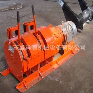 耐用平稳 露天矿场物料装载回柱绞车 JD-1.6双筒调度电动耙矿绞车