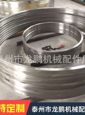 供应不锈钢锻造法兰 碳钢不锈钢大口径卷制非标法兰DN500-2000