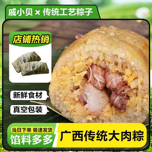 广西粽子平南特产大肉粽咸粽