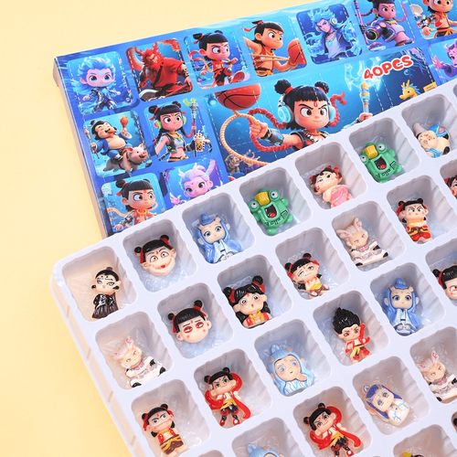 哪吒40入盲盒洞洞乐抽奖玩具儿童礼物潮玩公仔摆件学生奖励小礼