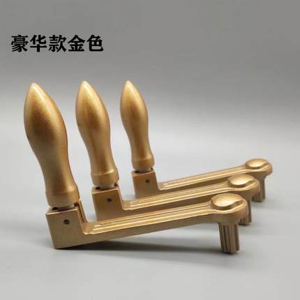 阳台升降晾衣架手摇器摇把手柄把手晾衣六边形六齿手摇柄通用配件