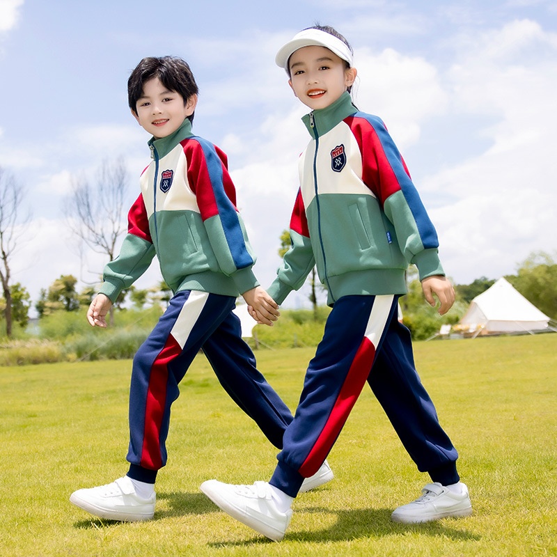 校服套装小学生春秋套装幼儿园园服秋季班服儿童学院风运动服英伦