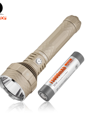 雷明兔PK90手电筒强光充电灯 高亮长续航防水户外探照灯远射手电