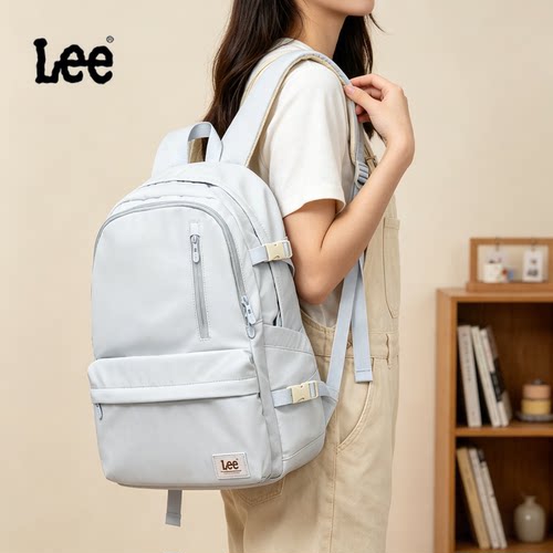 Lee女款大容量轻便电脑双肩包