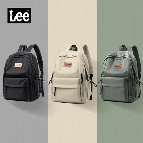 Lee双肩包男大容量书包电脑包