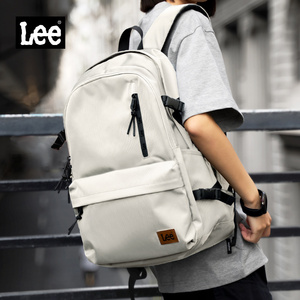 Lee双肩包男2026新款大容量多功能包大学生电脑包初中高中生书包