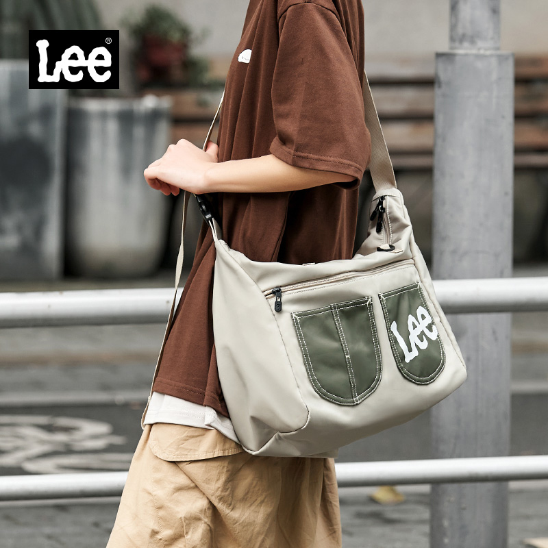 Lee新款大容量休闲时尚斜挎包