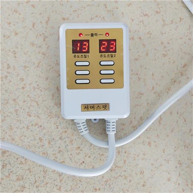 【热销】家用静音双控温控器 电热板开关 电热炕板 电暖炕 家用电