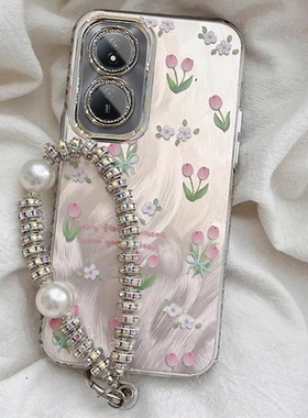 适用荣耀畅玩60手机壳带镜头膜NIC-AN00全包软边honor畅完60m保护套anoo防摔nlc新款5g好看n1c手链女生时尚潮