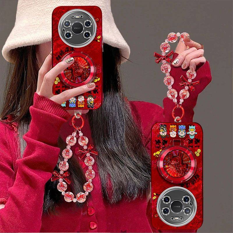 适用华为Mate80promax手机壳SGT-AL10带镜头meta80保护套VYG-AL00新年女款80pro全包边SGT-AL50防摔5G高级红,3C数码配件,手机保护套/壳,淘宝优惠券,粉丝福利购,淘宝优惠卷