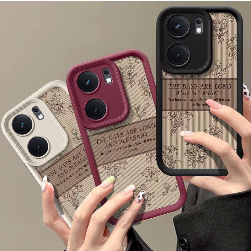 适用vivo iQOONeo9手机壳新款V2338A硅胶软iqooneo9spro+保护套V2339A全包iq00ne09pr0防摔V2339FA复古5g潮女