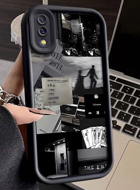 适用vivoX23手机壳V1809A硅胶软vivo x23幻彩版保护套V1816A全包vox21A防摔viv0x21后指纹个性创意学生网红女