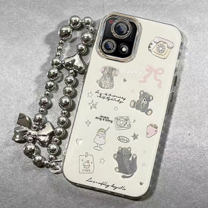 适用vivoy52s手机壳v2054a带镜头膜iqoou3x保护套v2057a新款软边viv0y31s防摔y54s全包iq00u3可爱oppo手链女