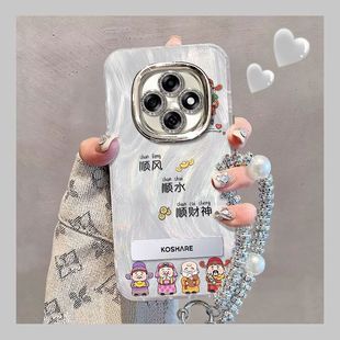 适用oppoa6pro手机壳带镜头膜PLN110财神喜庆文字0pp0a6pr05g保护套opopa全包边防摔poopa手链支架新年款女生