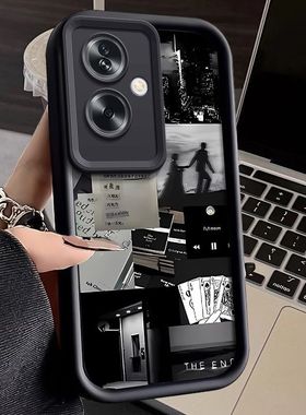 oppoa2 5g手机壳PJB110硅胶软opopa2m保护套PJU110个性全包opa2x防摔PJS110网红a2pro新款PJG110高级0pp0女生