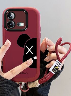 vivo iQOOneo8pro手机壳新款V2302A软硅胶ipooneo8保护套V2301A镜头全包5g防摔男女iq00ne08pr0卡通oppo小米