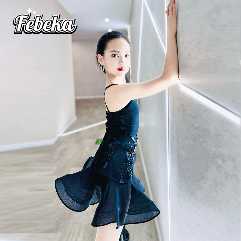 2025新款拉丁舞服练功服高端女童