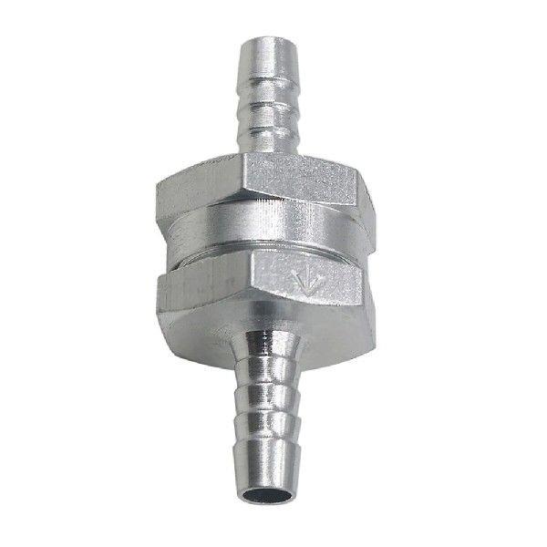 Aluminium Alloy Fuel Non Return Check Valve One Way Petrol