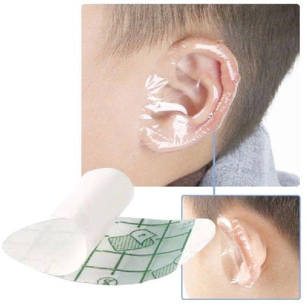 60Pcs Waterproof Clear Ear Cover Shower Swimming Ear