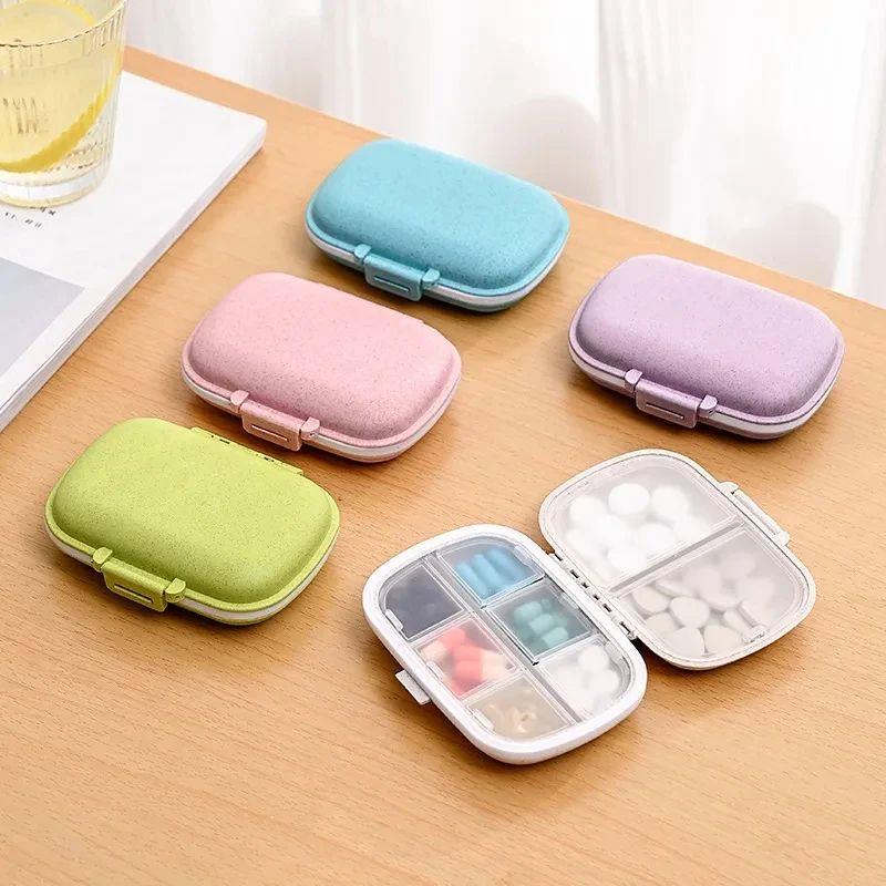8 Grids Organizer Container For Tablets Travel Pill box With