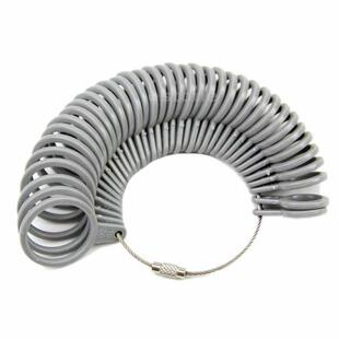 Finger Ring Sizer Measure Gauge Size Basic Jewelry Tool Plas